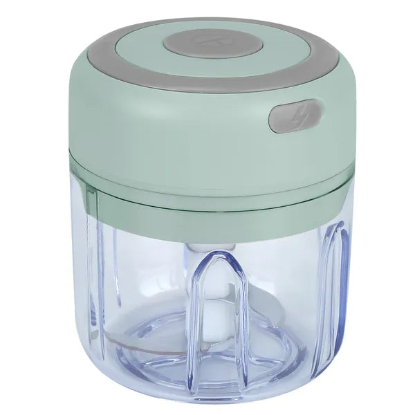 One button operation mini electric garlic chopper