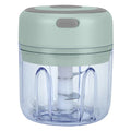 Mini Electric Garlic Chopper - 250ml Cordless Ginger & Food Mincer