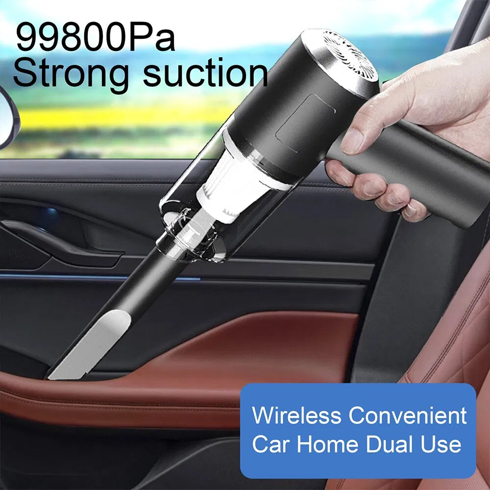 Compact cordless handheld vacuum cleaner for home keyboard and sofa