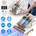 16KPa Mattress Vacuum Cleaner with UVC Light - Cordless Bed Dust Mite Cleaner