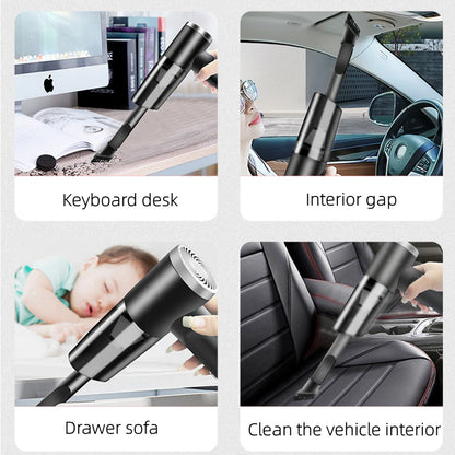 Compact cordless handheld vacuum cleaner for home keyboard and sofa