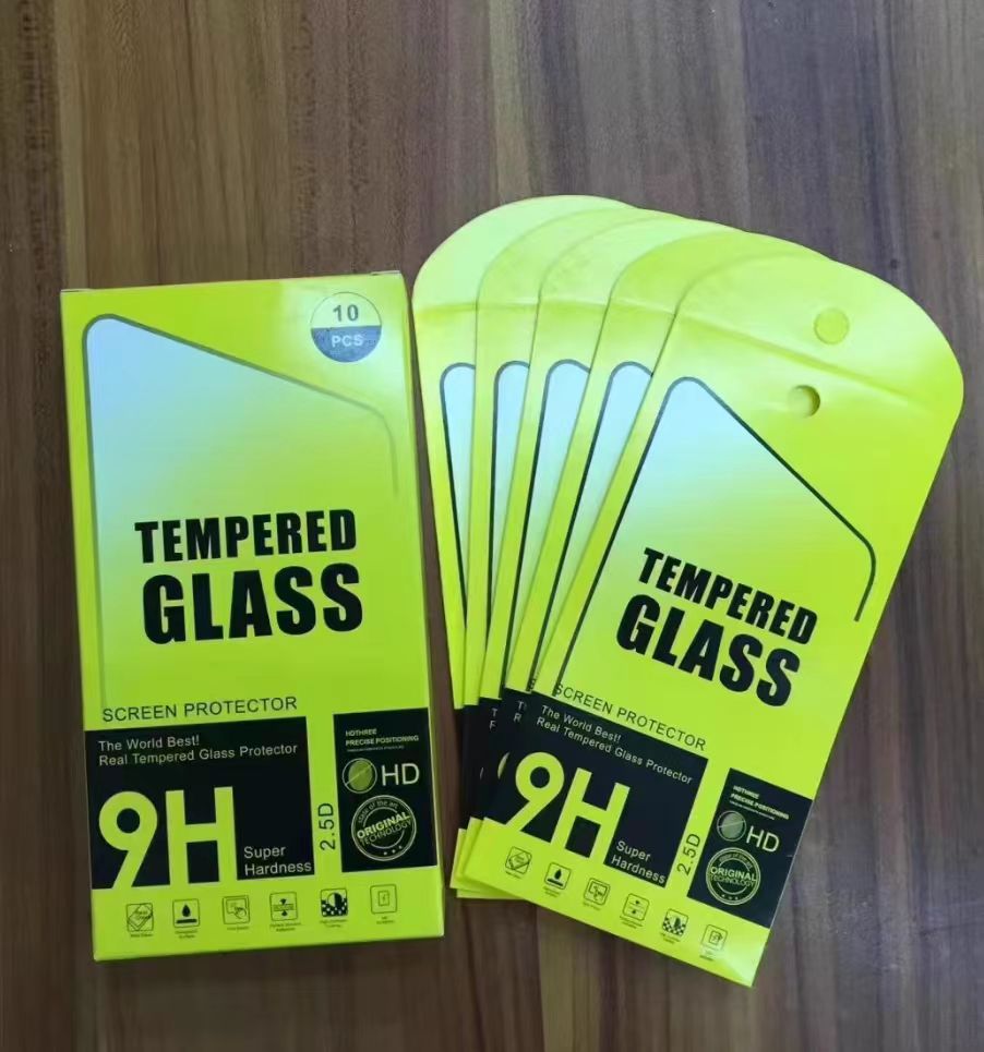 Tempered glass screen protector for mobile phone